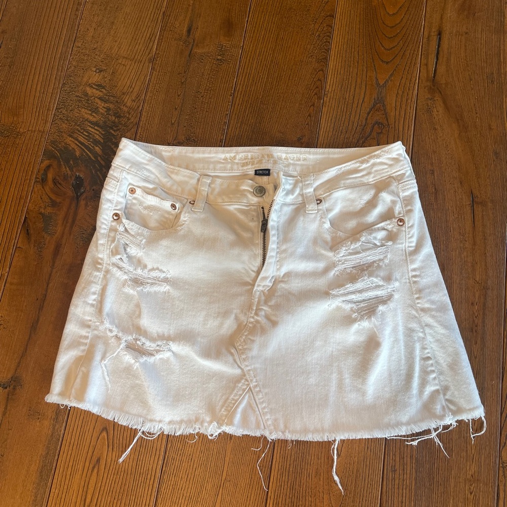 American eagle denim skirt